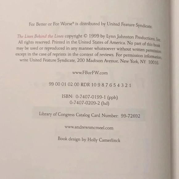 The Lives Behind the Lines:20 years of For  Better or for Worse - Picture 3 of 3